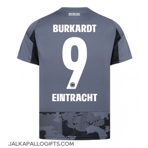 Eintracht Frankfurt Jonathan Burkardt #9 Kolmaspaita 2025-26 Lyhythihainen Eintracht Frankfurt Jonathan Burkardt #9 Kolmaspaita 2025-26 Lyhythihainen